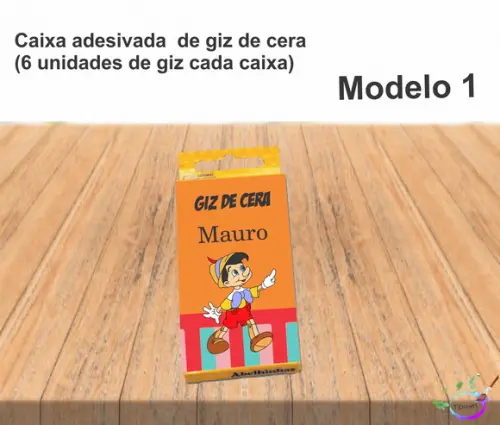 Giz de Cera-pinoquio