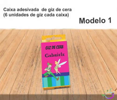 Giz de Cera-peter Pan