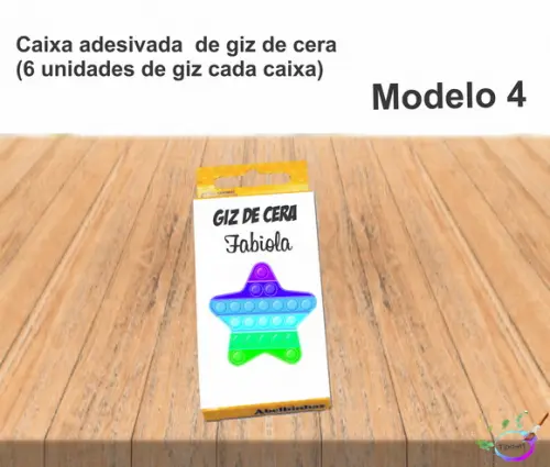 Giz de Cera-pop Fidget