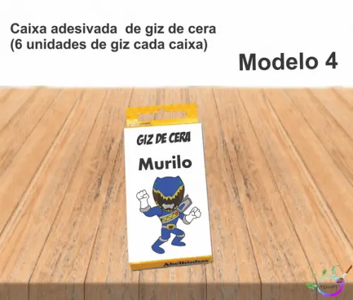 Giz de Cera-power Ranger