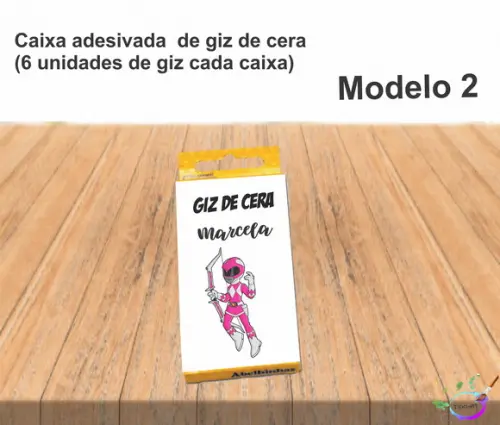 Giz de Cera-power Ranger