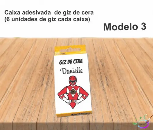 Giz de Cera-power Ranger