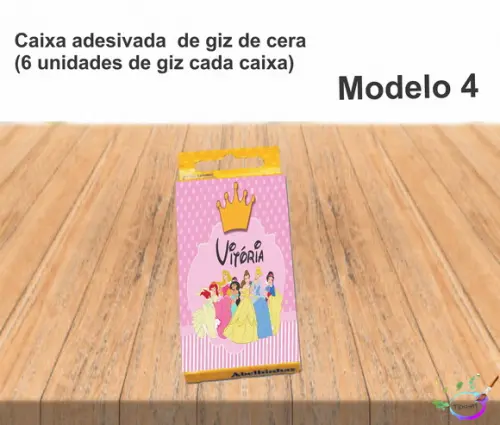 Giz de Cera-princesas