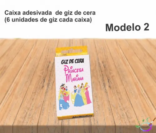 Giz de Cera-princesas