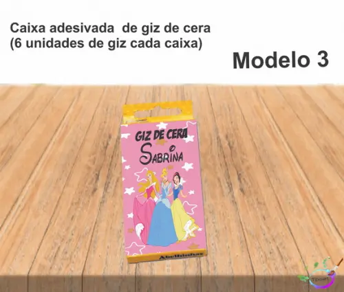 Giz de Cera-princesas