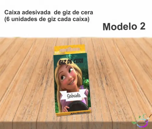 Giz de Cera-rapunzel
