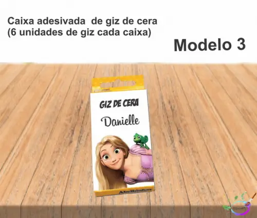 Giz de Cera-rapunzel
