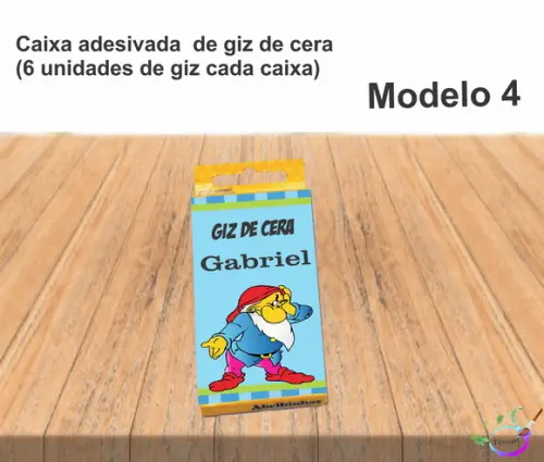 Giz de Cera-sete Anões