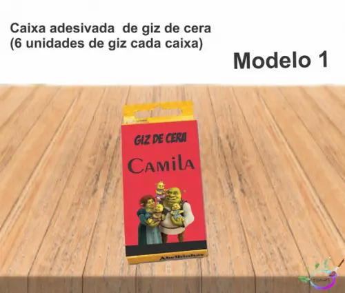 Giz de Cera-shrek
