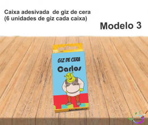 Giz de Cera-shrek