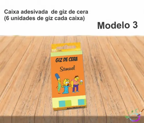 Giz de Cera-simpson