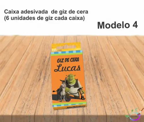 Giz de Cera-shrek