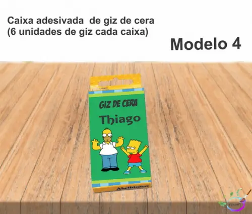 Giz de Cera-simpson