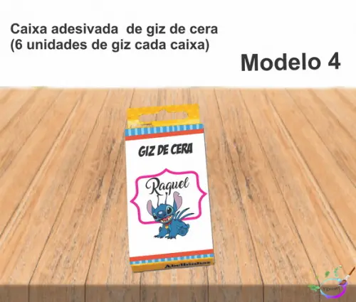 Giz de Cera-stitch e Lilo