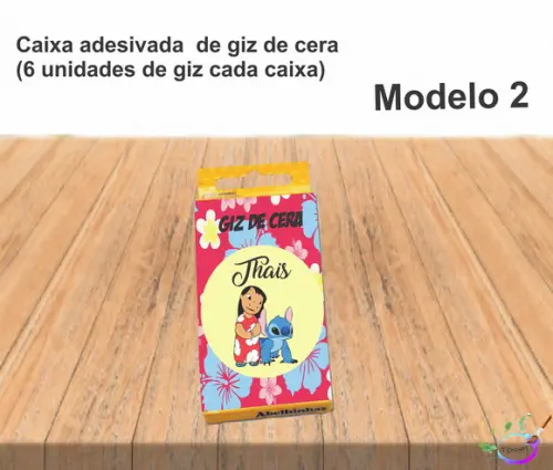 Giz de Cera-stitch e Lilo