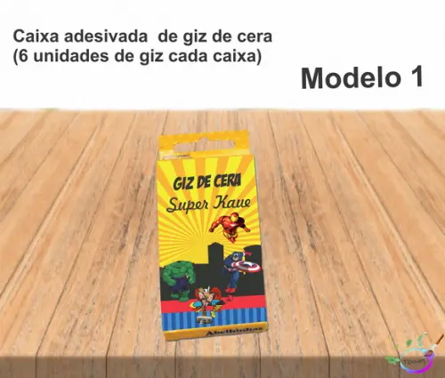 Giz de Cera-vingadores