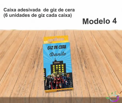Giz de Cera-vingadores