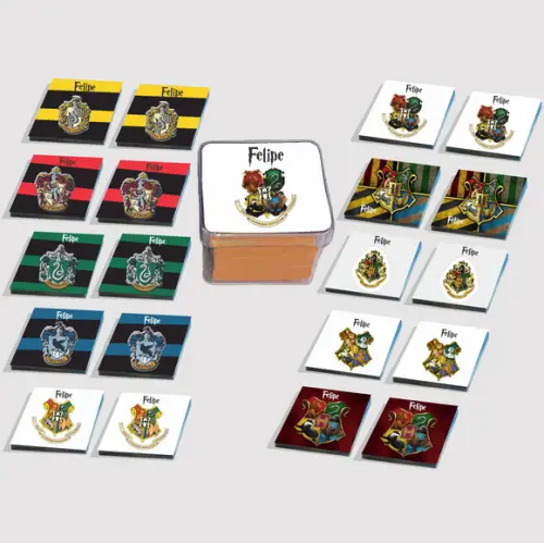 Jogo da Memória Eva -brasões Hogwarts