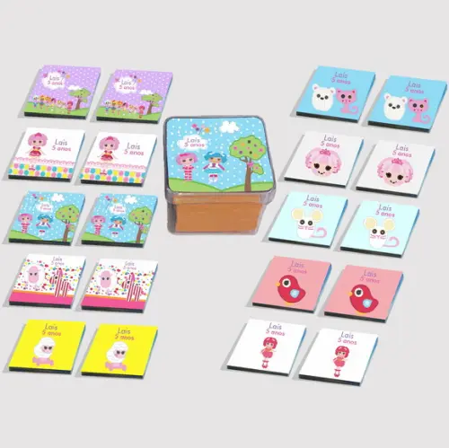 Jogo da Memória Eva -lalaloopsy
