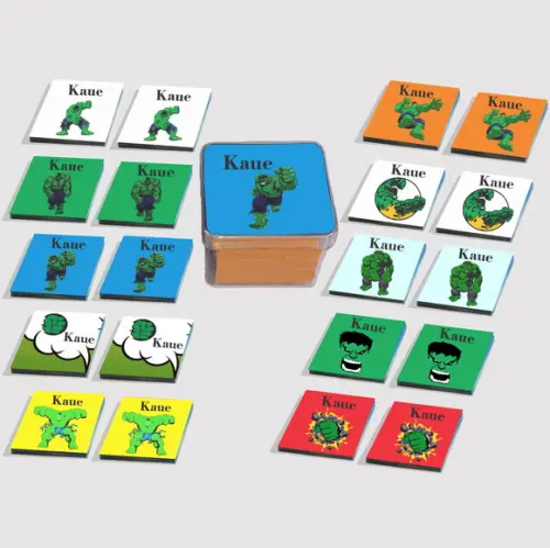 Jogo da Memória Eva -hulk