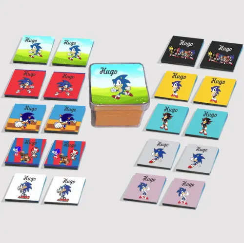 Jogo da Memória Eva -sonic