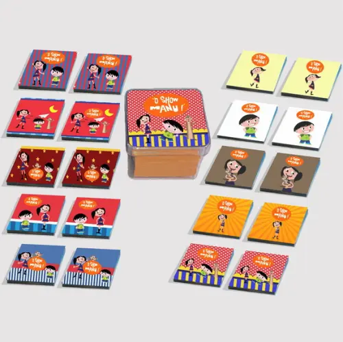 Jogo da Memória Eva -show da Luna