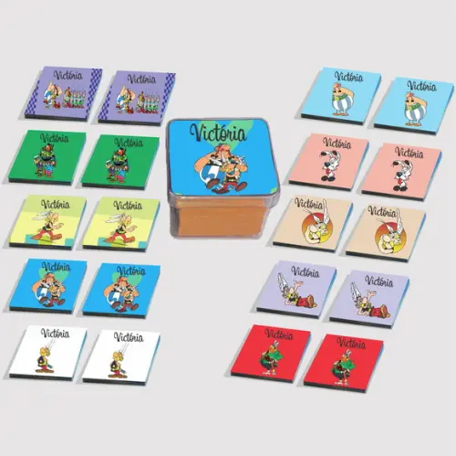 Jogo da Memória Eva-asterix