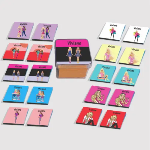Jogo da Memória Eva-barbie