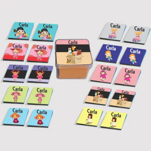 Jogo da Memória Eva-boneca