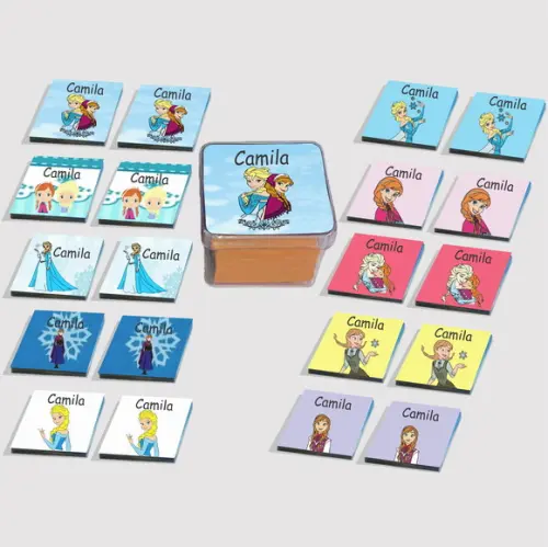 Jogo da Memória Eva-frozen