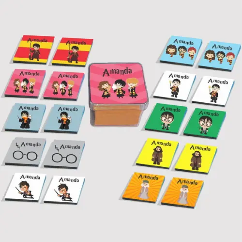 Jogo da Memória Eva-harry Potter-modelo 1