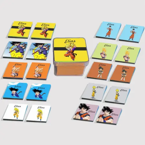 Jogo da Memória Eva-goku
