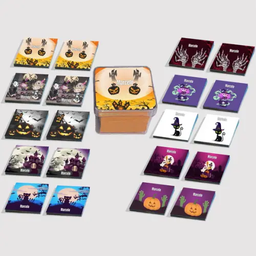 Jogo da Memória Eva-halloween#1