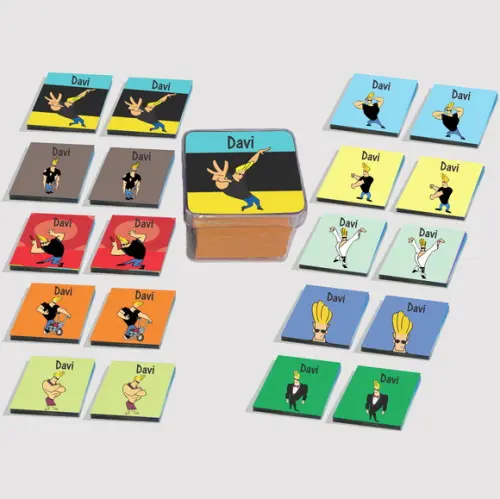 Jogo da Memória Eva-johnny Bravo