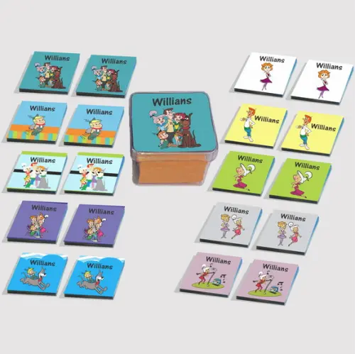 Jogo da Memória Eva-jetsons