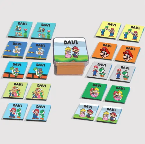 Jogo da Memória Eva-mario Bros