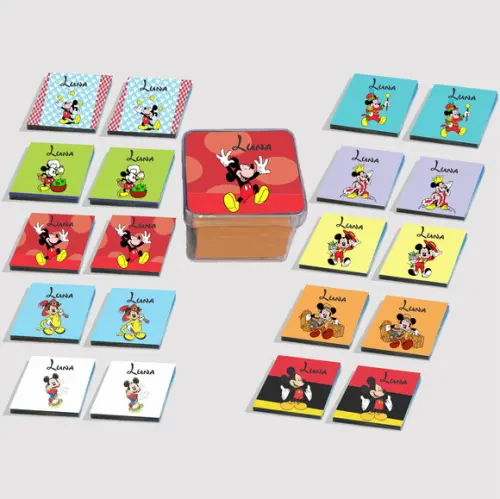 Jogo da Memória Eva-mickey
