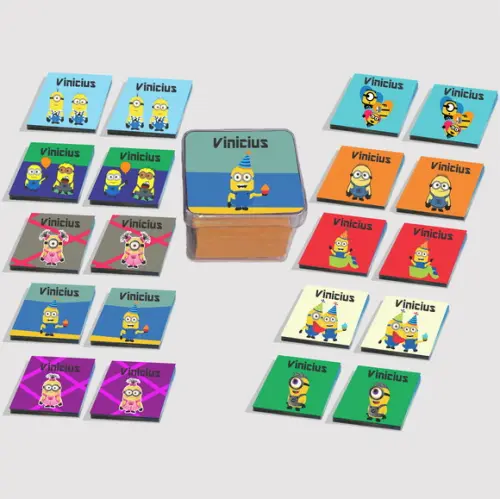 Jogo da Memória Eva-minions