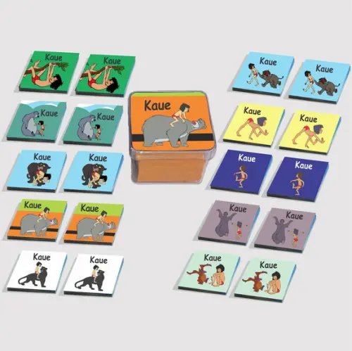 Jogo da Memória Eva-mogli