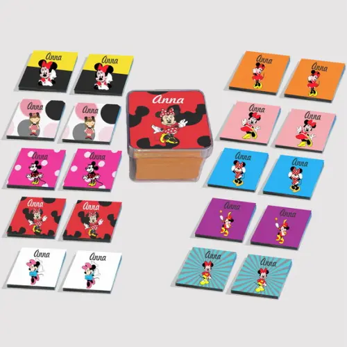 Jogo da Memória Eva-minnie