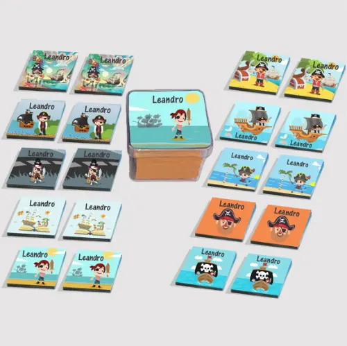 Jogo da Memória Eva-pirata