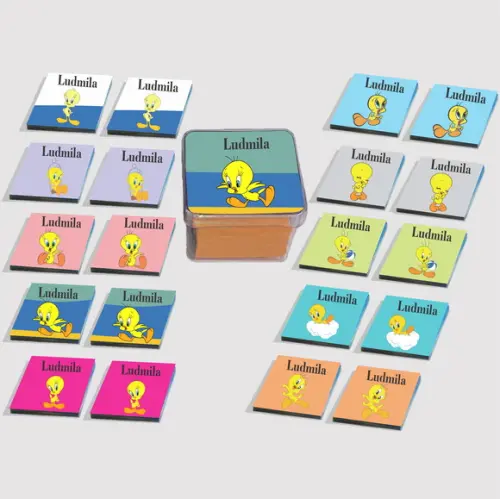 Jogo da Memória Eva-piu Piu