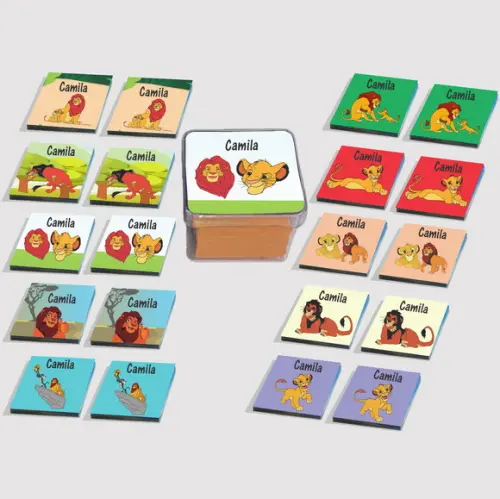Jogo da Memória Eva-rei Leão