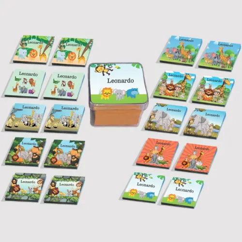 Jogo da Memória Eva-safari