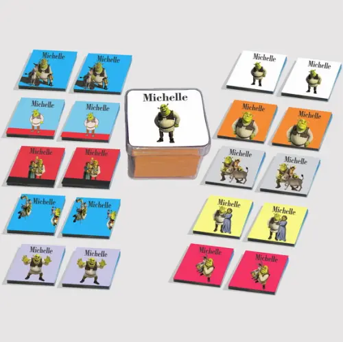 Jogo da Memória Eva-shrek