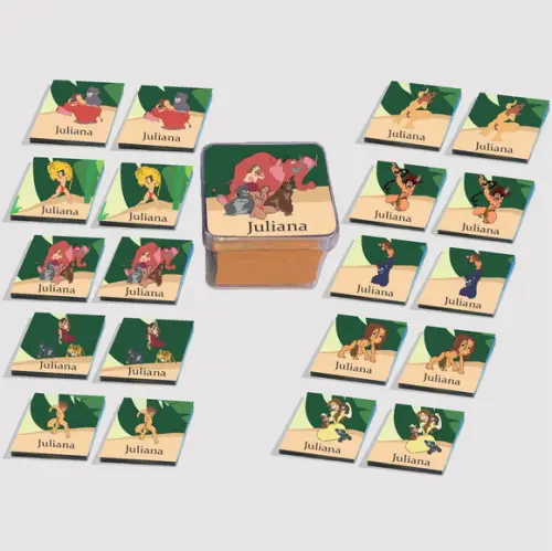 Jogo da Memória Eva-tarzan
