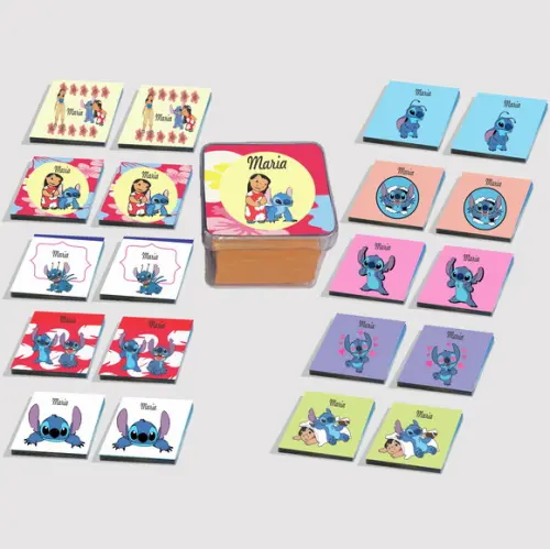 Jogo da Memória Eva-stitch e Lilo