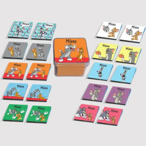 Jogo da Memória Eva-tom e Jerry