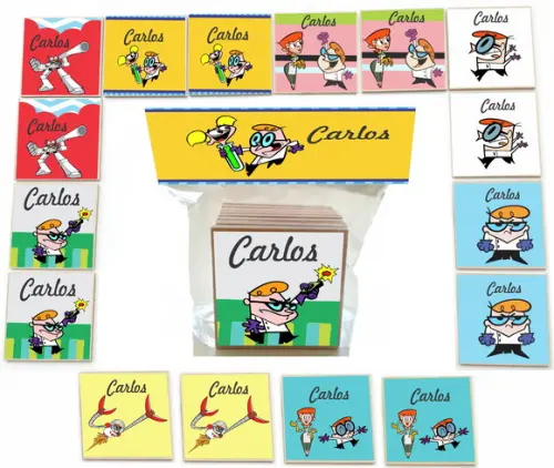 Jogo da Memoria mdf 16 Pças-dexter