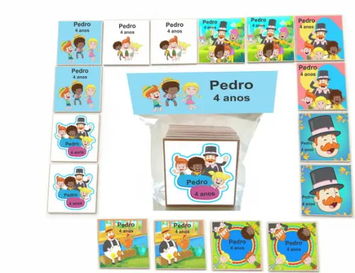 jogo da memoria mdf 16 pças-Mundo Bita